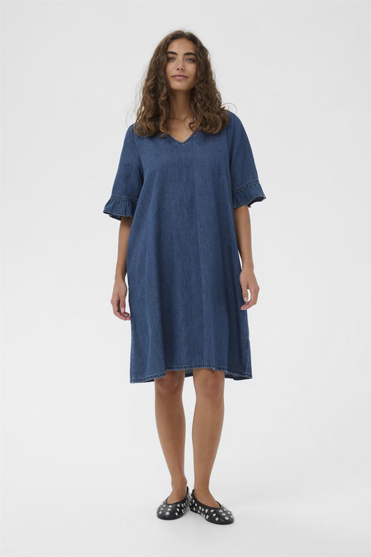 Culture Lava Arpa Dress Dark Blue