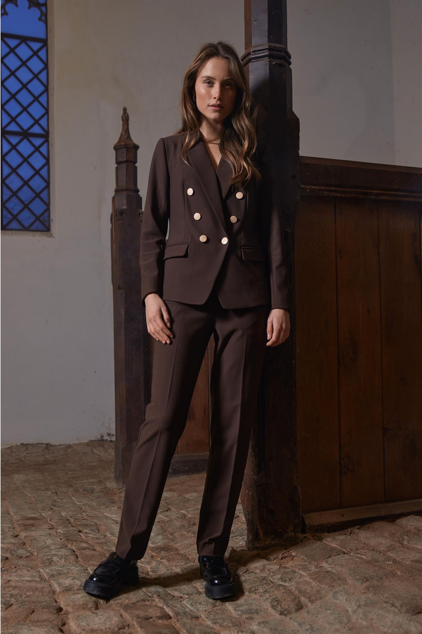 Rue de Femme Comfy Olana Long Pants Chocolat