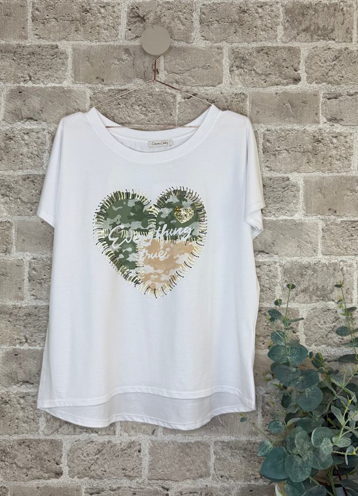 Cabana Living Stitch Tee Green