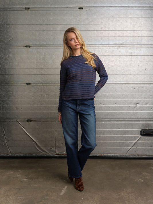 Skovhuus Turtleneck Jeans Blue