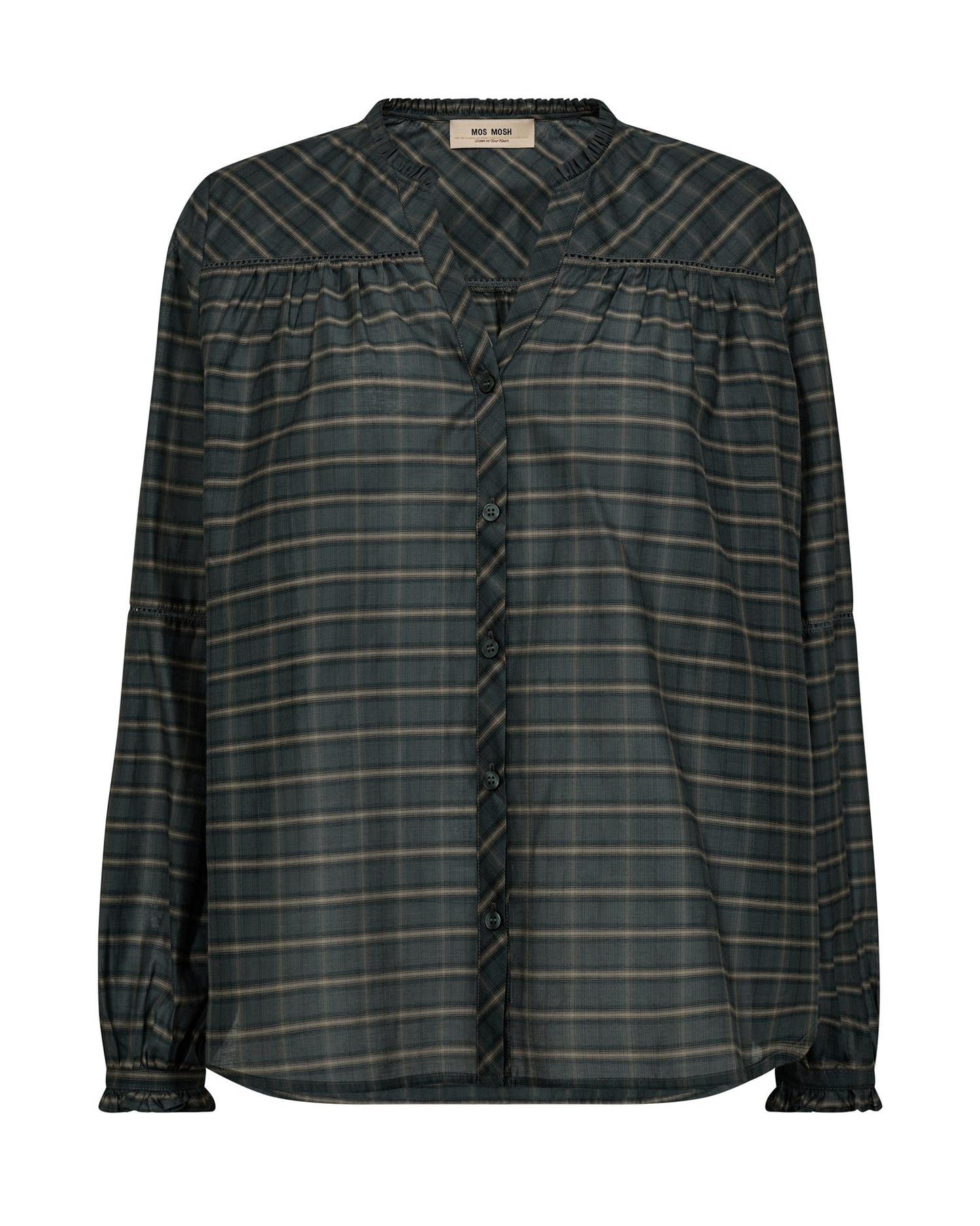 Mos Mosh Benedetta Silky Shirt Urban Chic