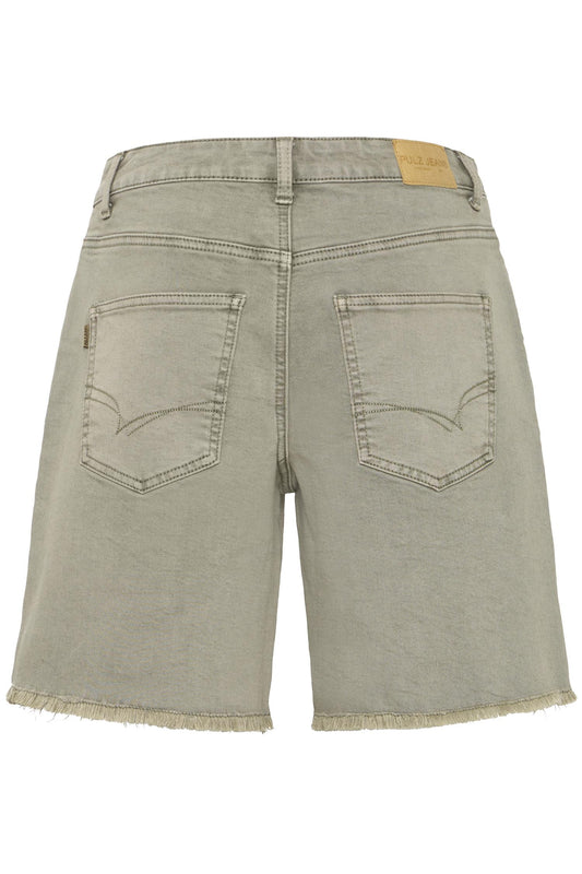 Pulz Annie HW Shorts Vetiver