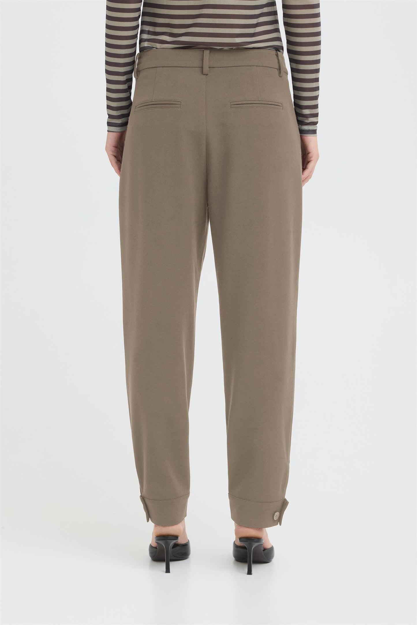 Pulz Leonora HW Pant Walnut