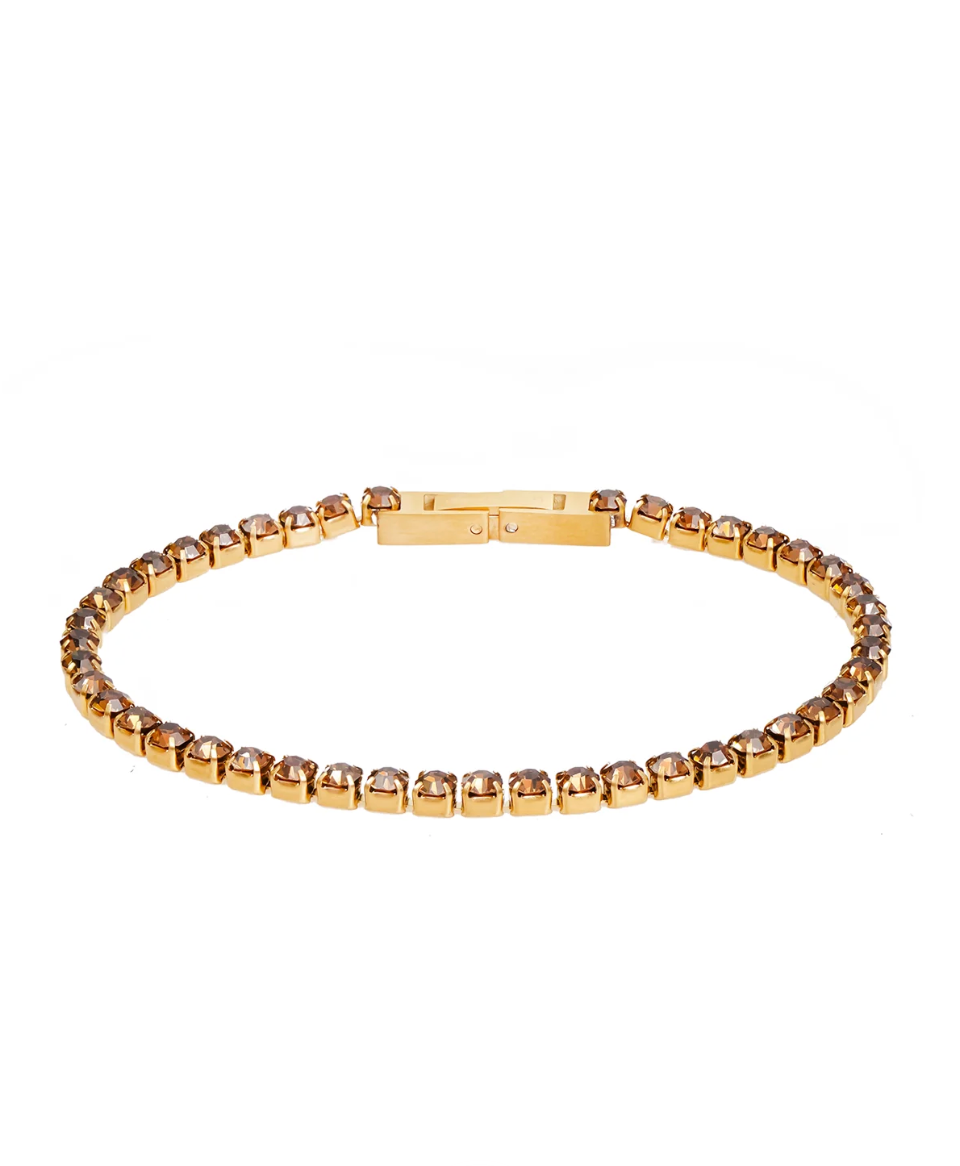 Farmhouse Camilla Øhrling Tennis Bracelet Smokey Quarts