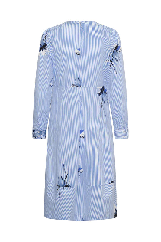 Culture Brila Dress Blue Flower