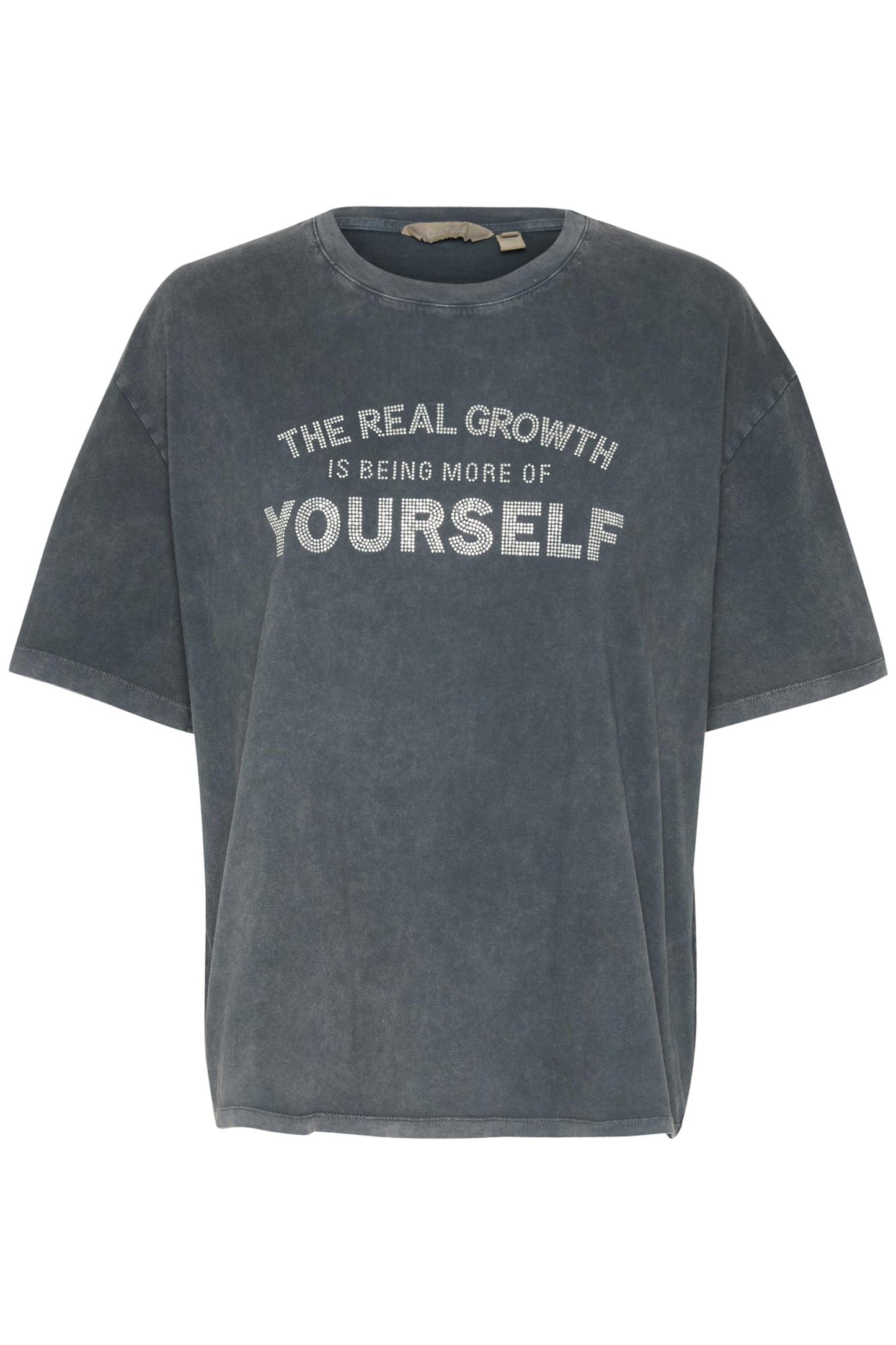Culture Chamanna Ash T-shirt Black Wash
