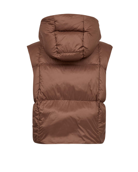 Mos Mosh Klara Tally Down Vest Downtown Brown