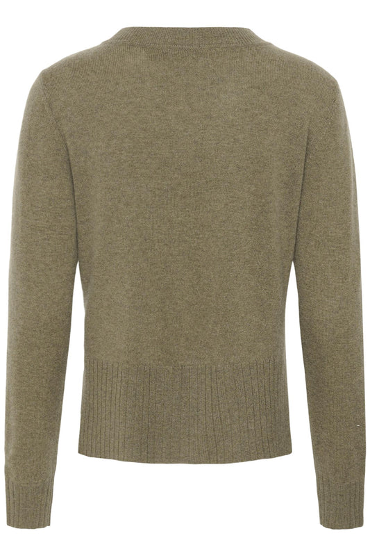 Culture Taia Arrow Pullover Green Melange