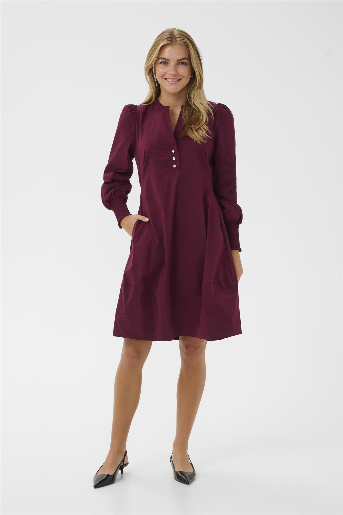 Culture Loretta Antoinett Dress Zinfandel