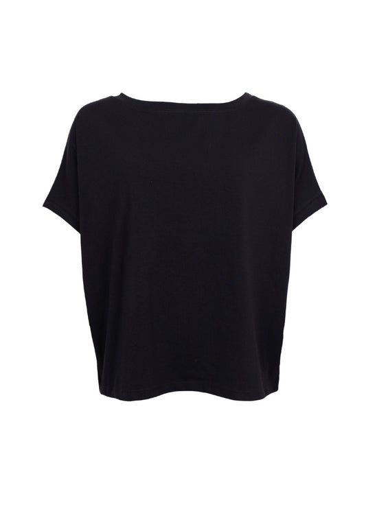 Black Colour May Loose Blouse Black