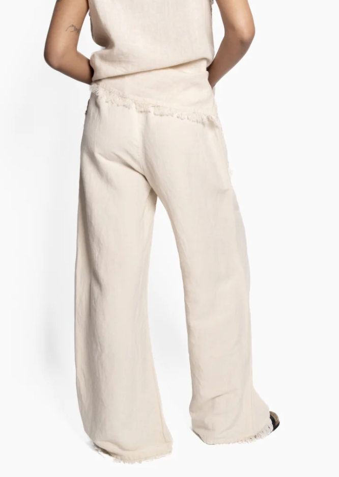 HÉST Lila Linen Trousers Summer Sand