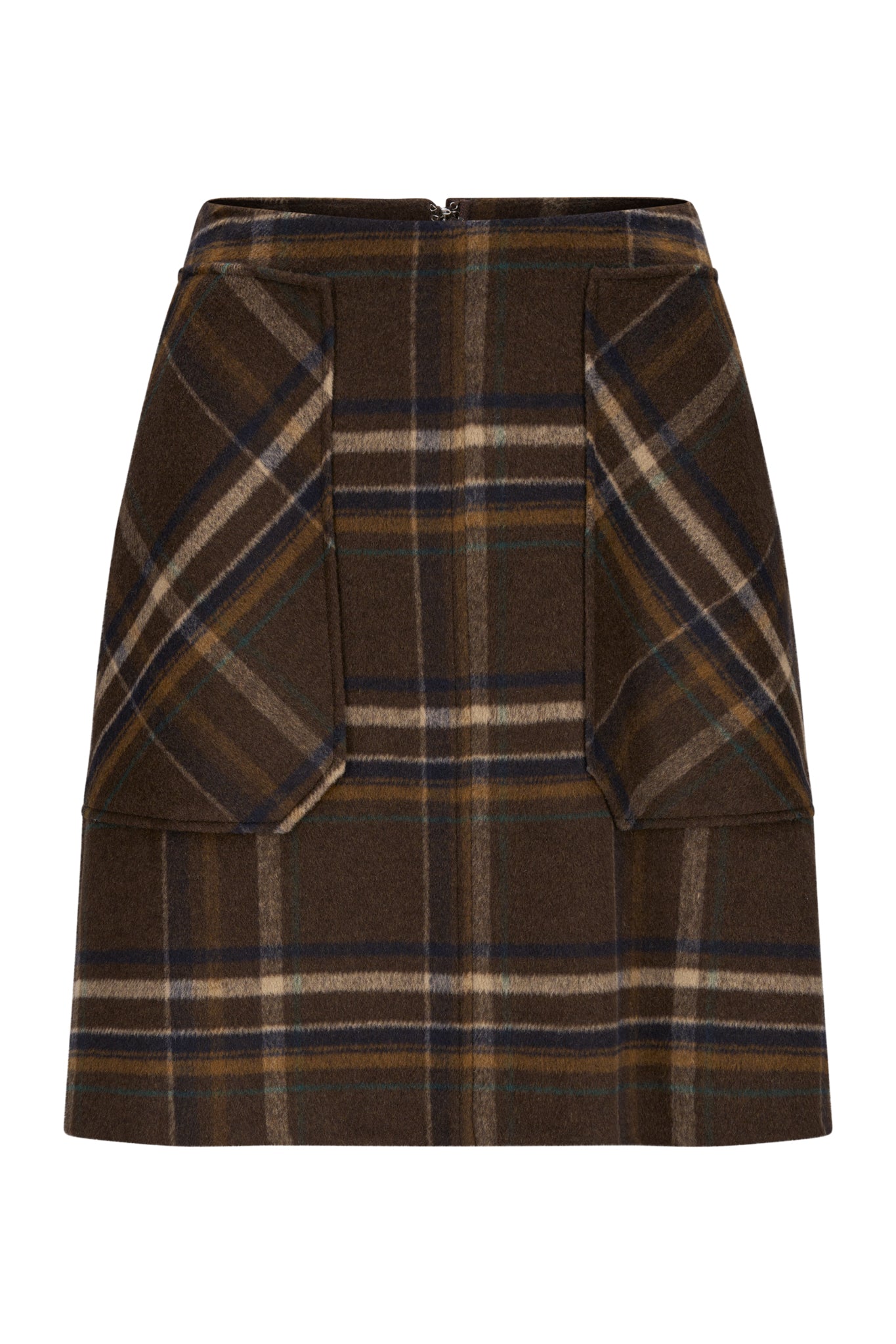 Katrin Uri Adam Check Skirt Coffee