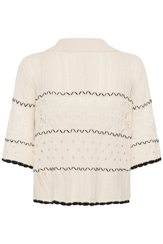 Culture Ylva SS Polo Whitcap