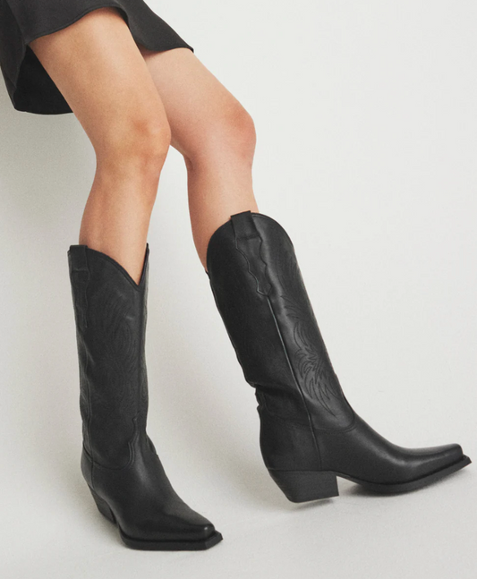 Phenumb Frankie Black Leather