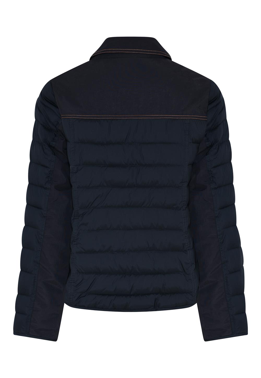 Cero & Etage Padded Jacket Short Dark Navy