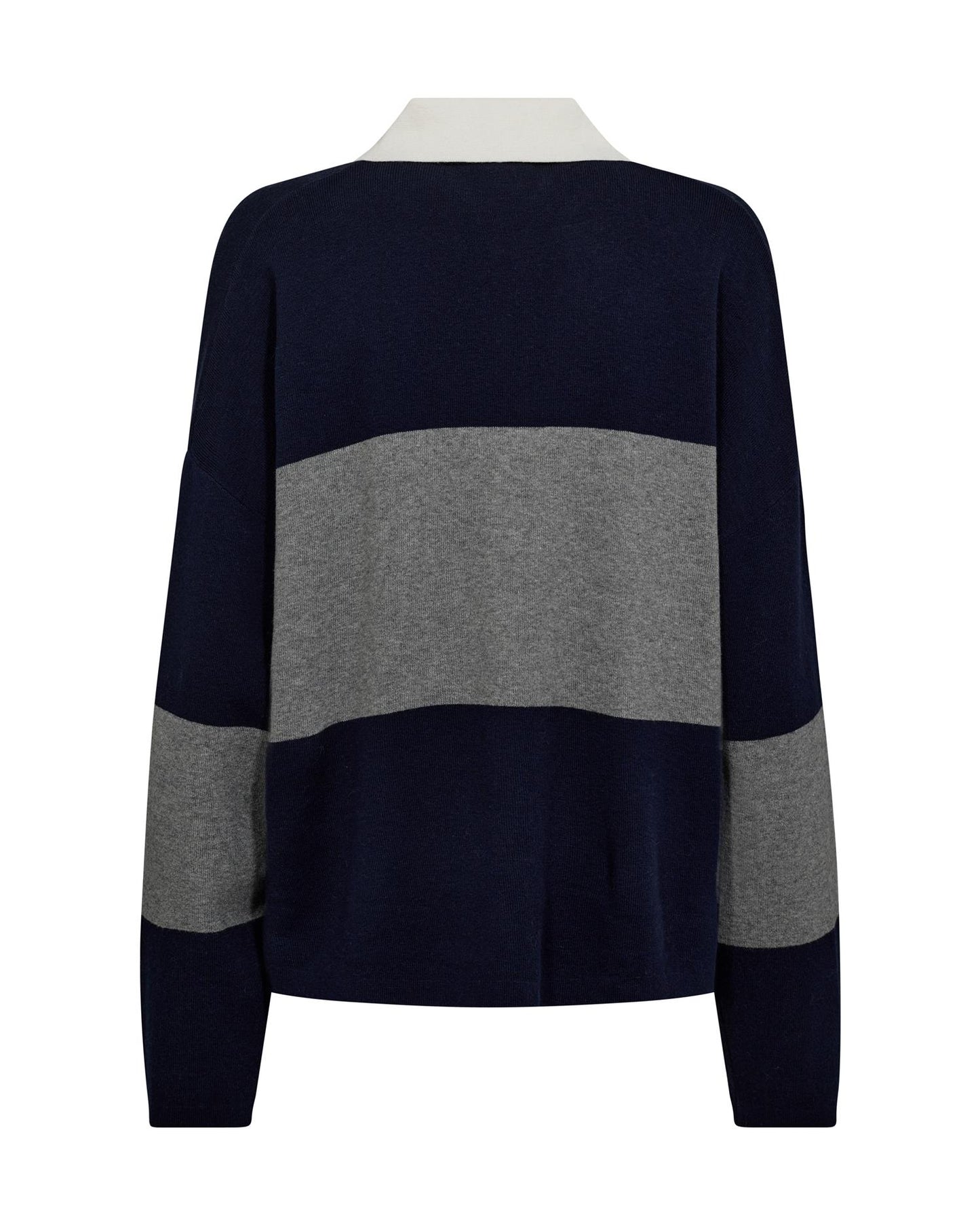 Mos Mosh Wylle Tani Bold Stripe Knit Maritime Blue