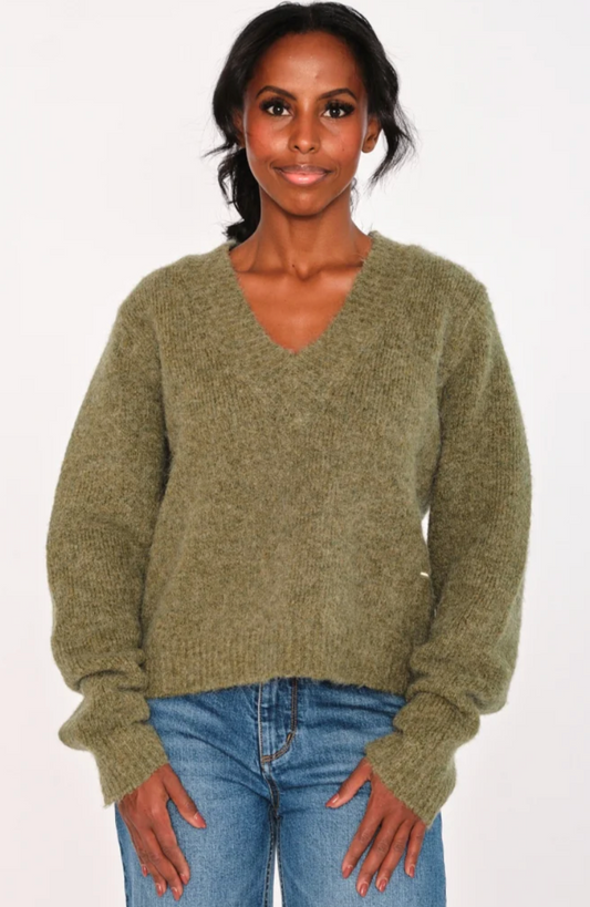 HÉST Pernille Sweater Winter Moss