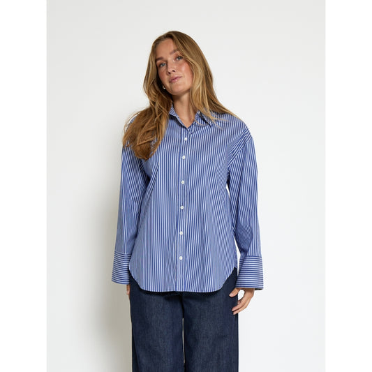 Peppercorn Junie Shirt Ensign Blue Stripe