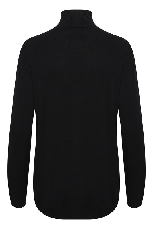 Culture Annemarie Loose Rollneck Black
