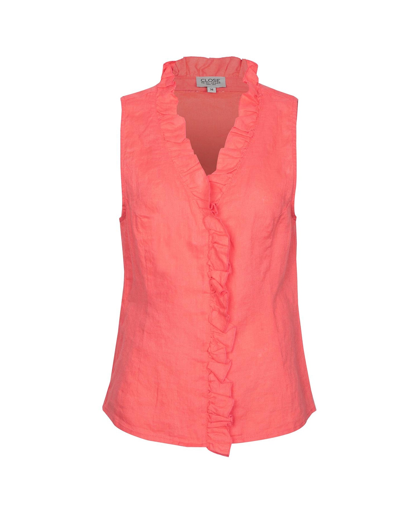 Close to my Heart Lily Blouse Coral