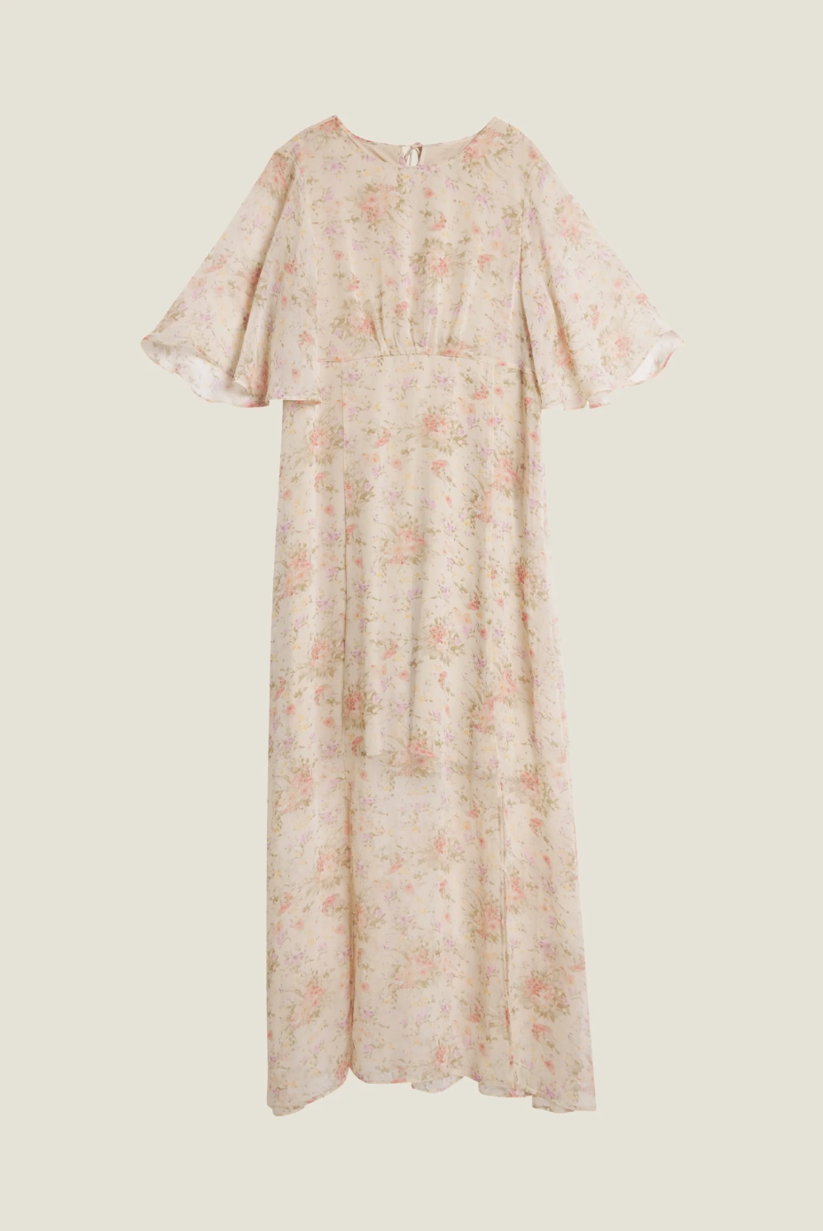 Line of Oslo Miller Chiffon Dress Sand