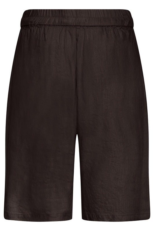 Pulz Luca Shorts Wide Leg Espresso
