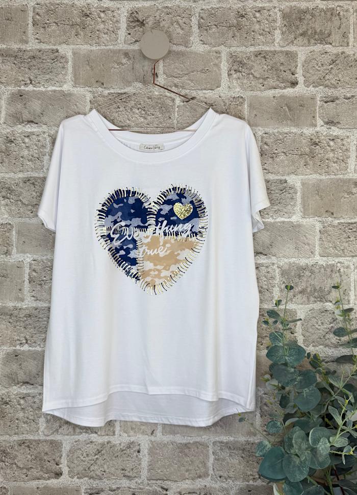 Cabana Living Stitch Tee Blue