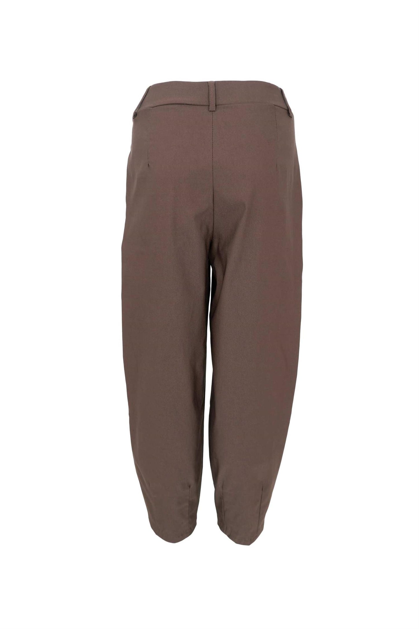 Black Colour Beverly Barrel Pant Espresso