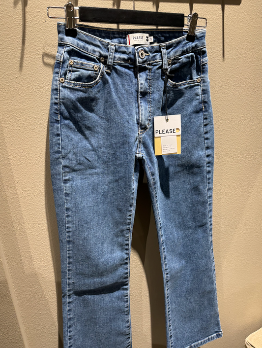 Please Shortcut Dublin Blu Denim