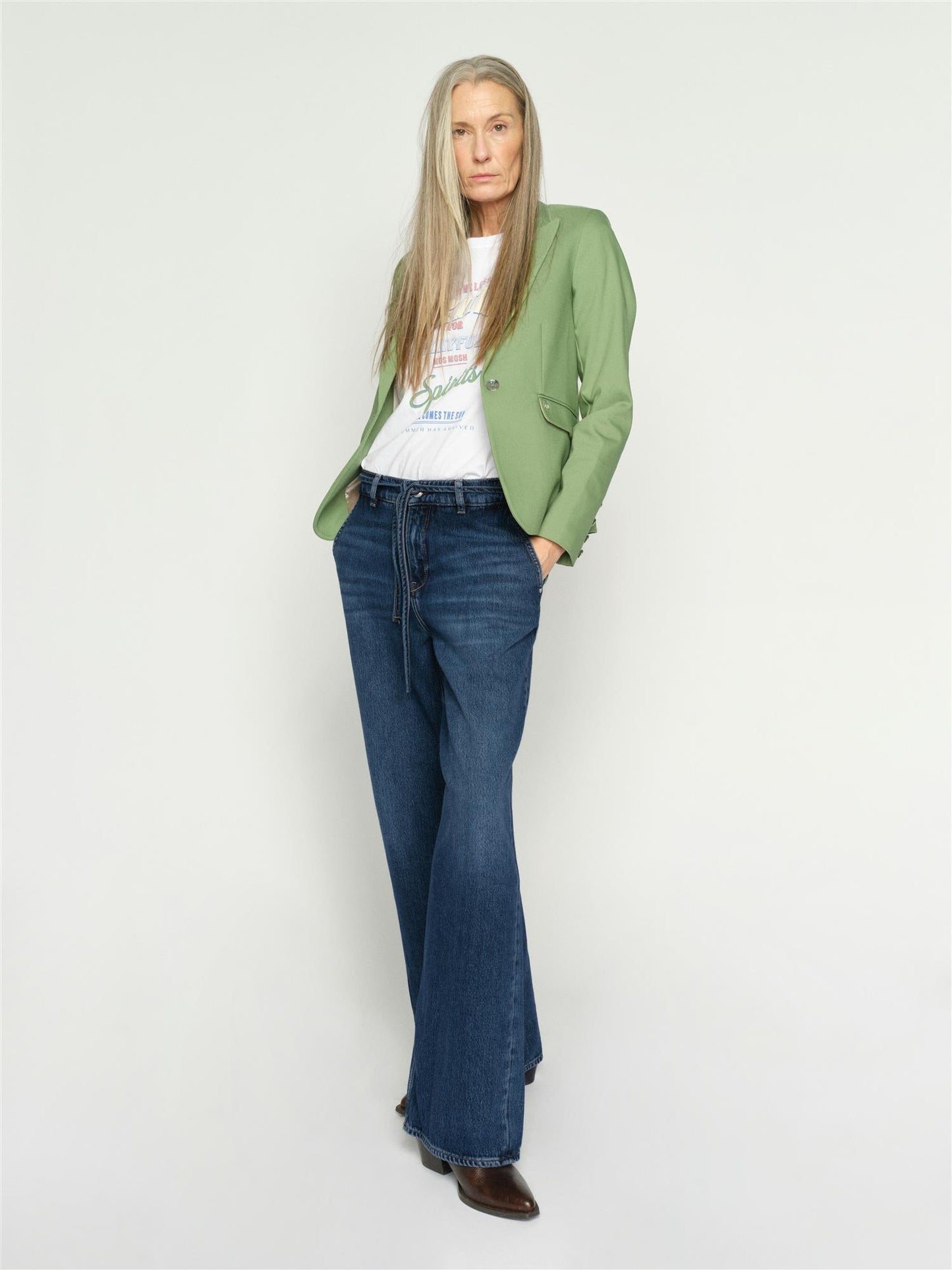Mos Mosh Dara Verneza Jeans Dark Blue