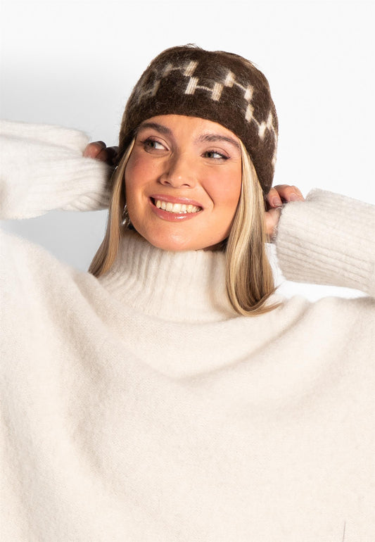 HÉST Gera Headband Dark Earth