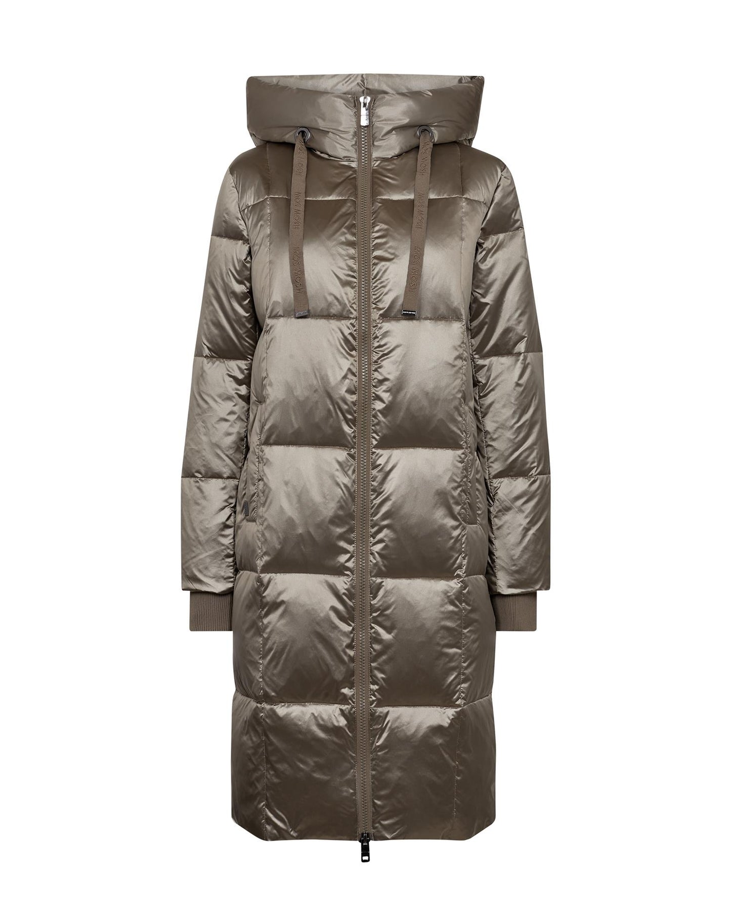 Mos Mosh Nova Metallic Down Jacket Brindle