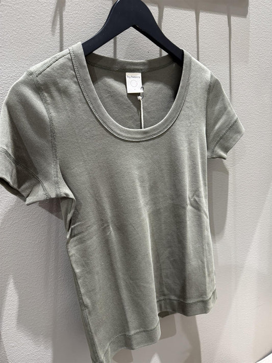 By Basics T-Shirt O-Neck Capers