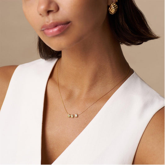 Orelia Cross Trio Gold