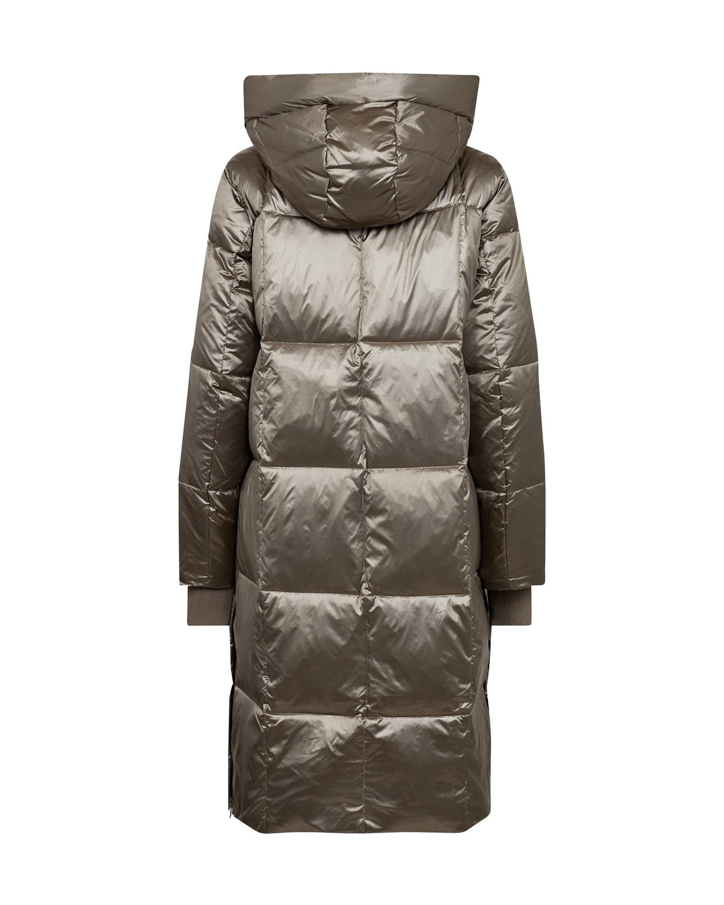Mos Mosh Nova Metallic Down Jacket Brindle