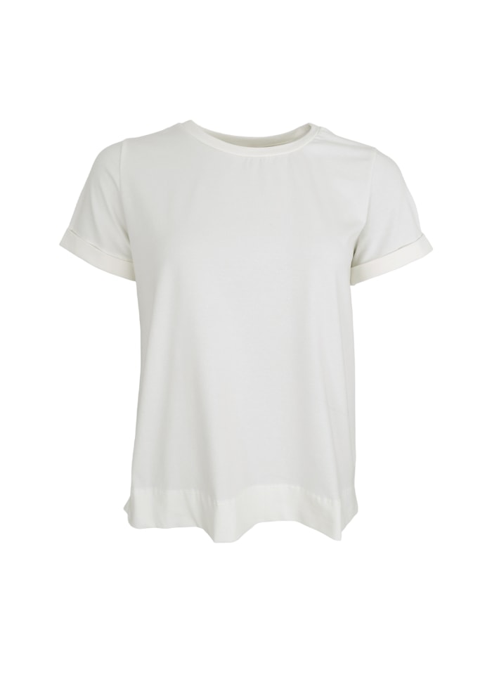 Black Colour May SS Tee Off White