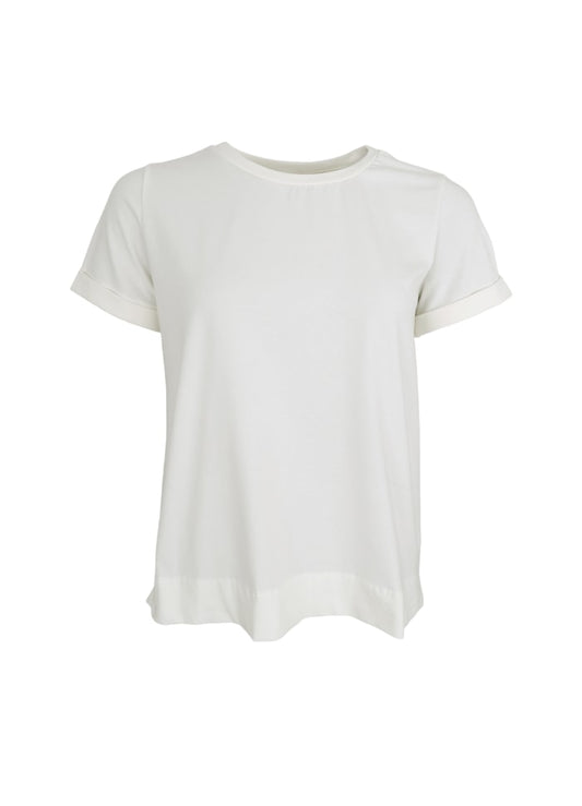 Black Colour May SS Tee Off White