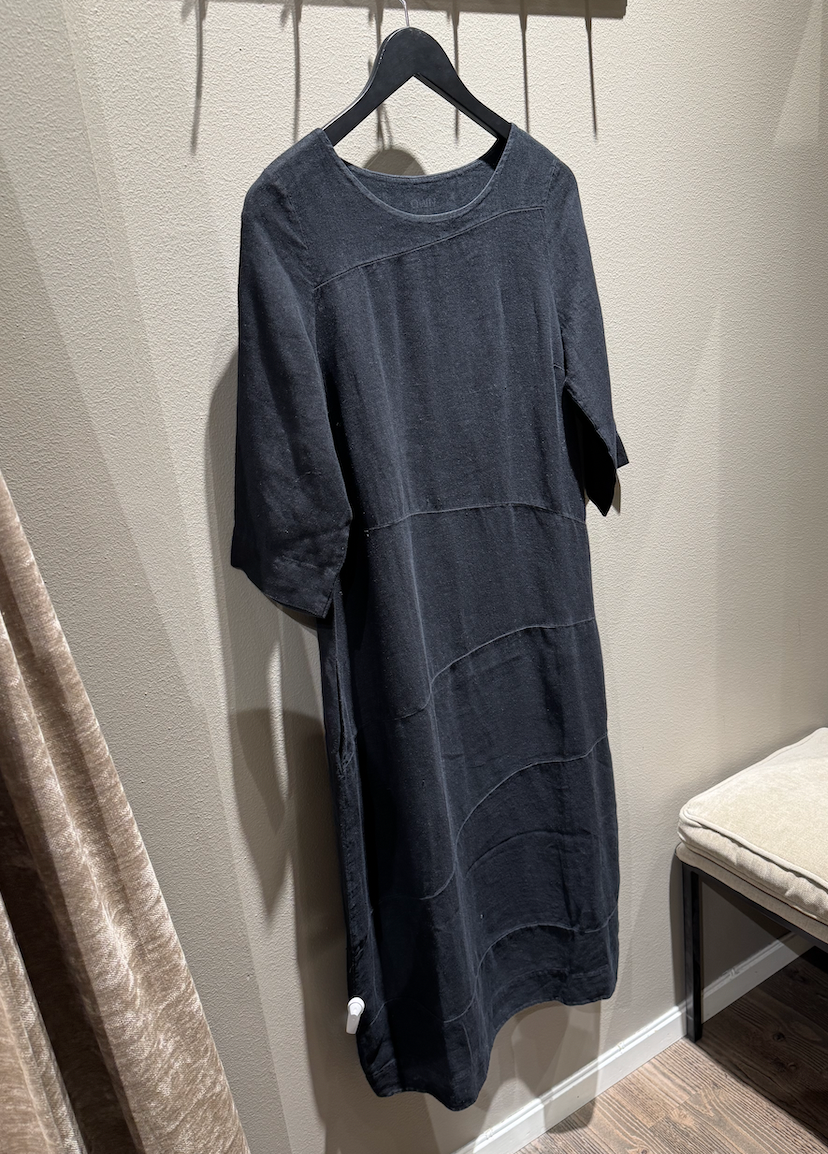 By Basics Own 11000 Long Dress W/ Cuttings Black