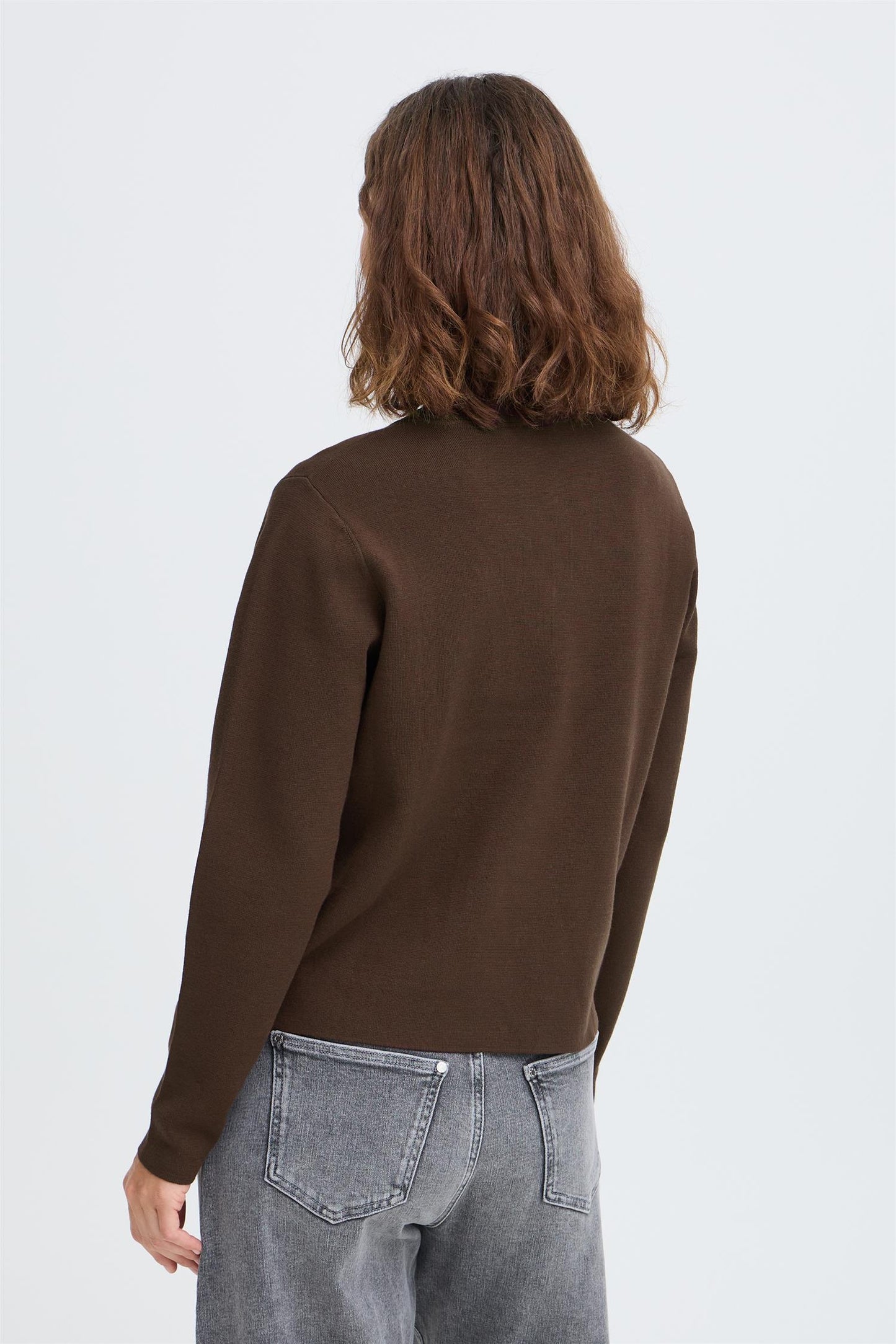 Pulz Sara Cardigan Espresso