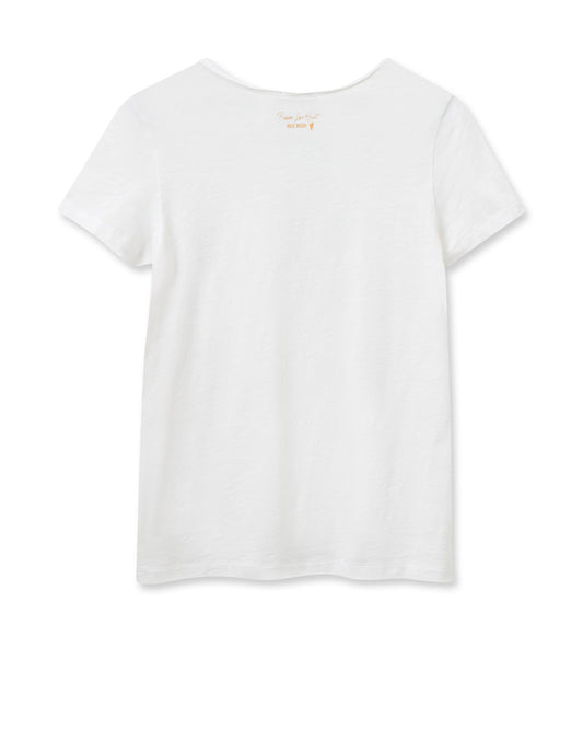 Mos Mosh Astin Basic Tee White