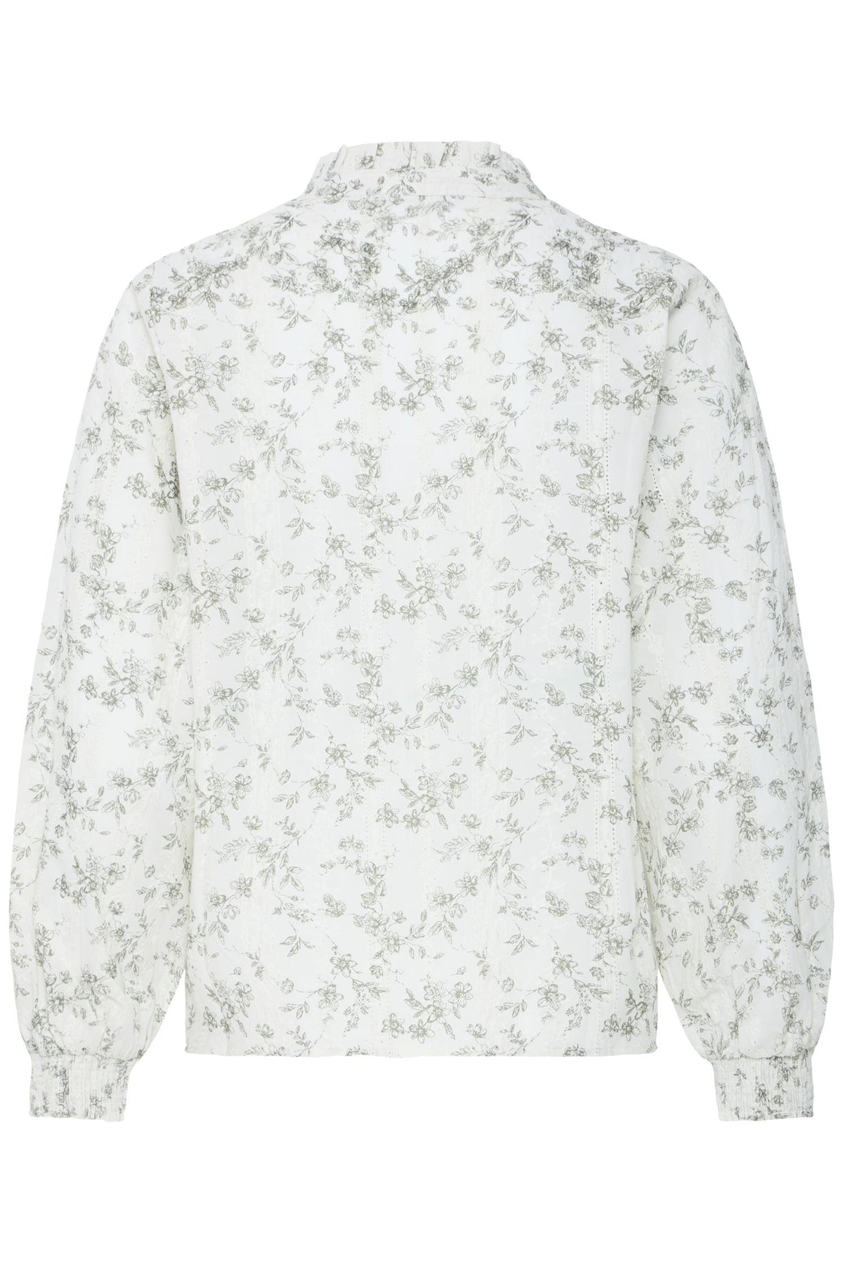 Pulz Deborah LS Blouse Birch/brown