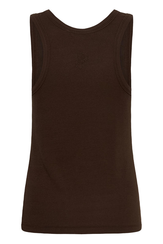 Culture Juliet Tank Top Coffee Bean