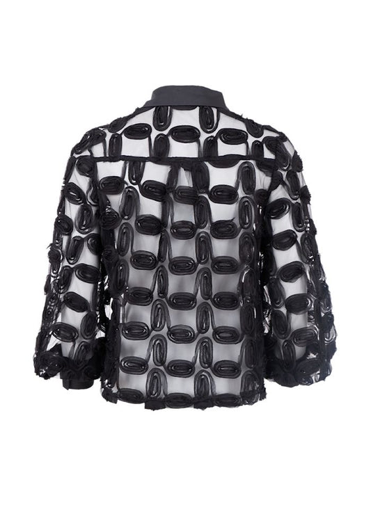 Black Colour Violet Shirt Black