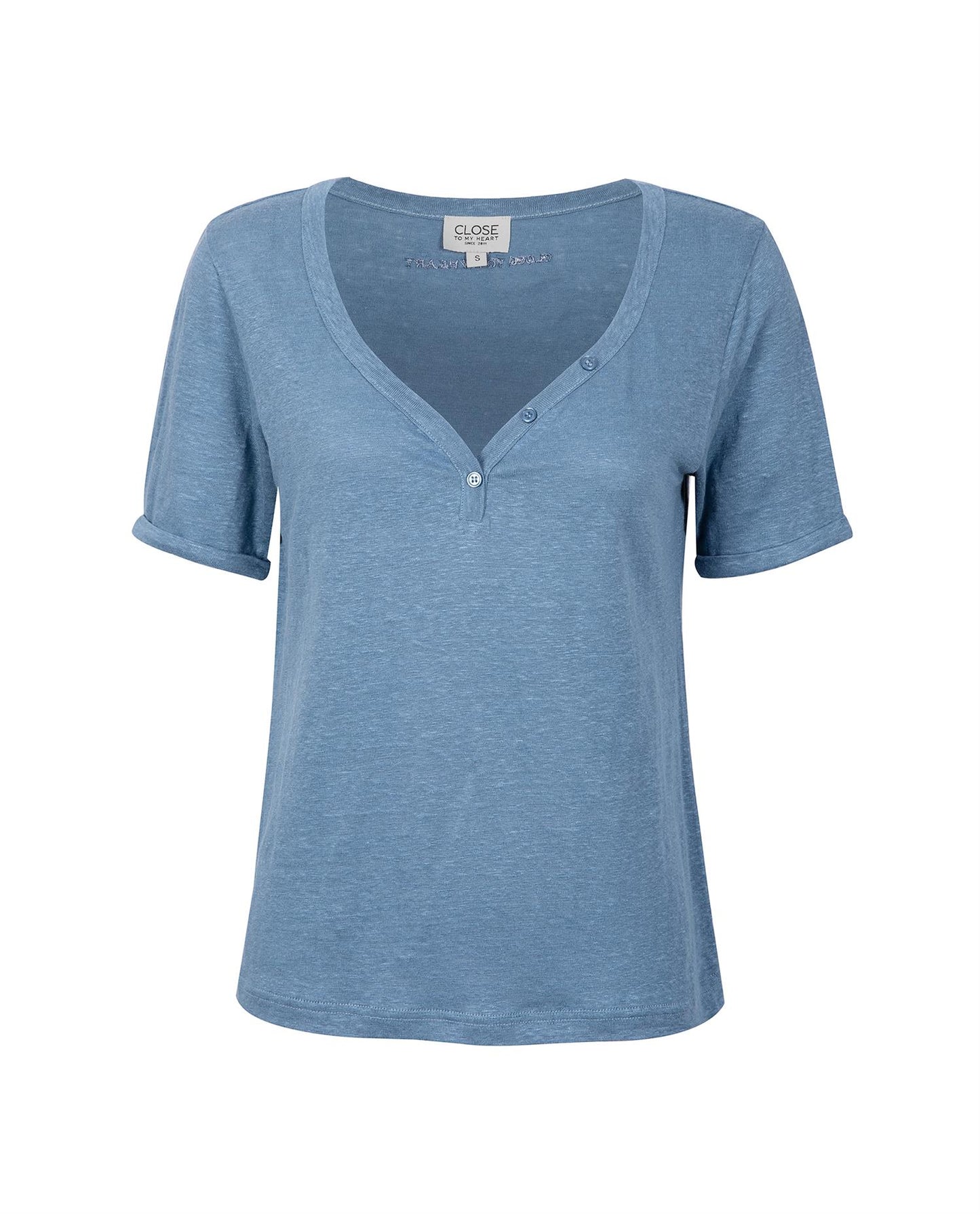 Close to my Heart Lulu T-Shirt Washed Blue
