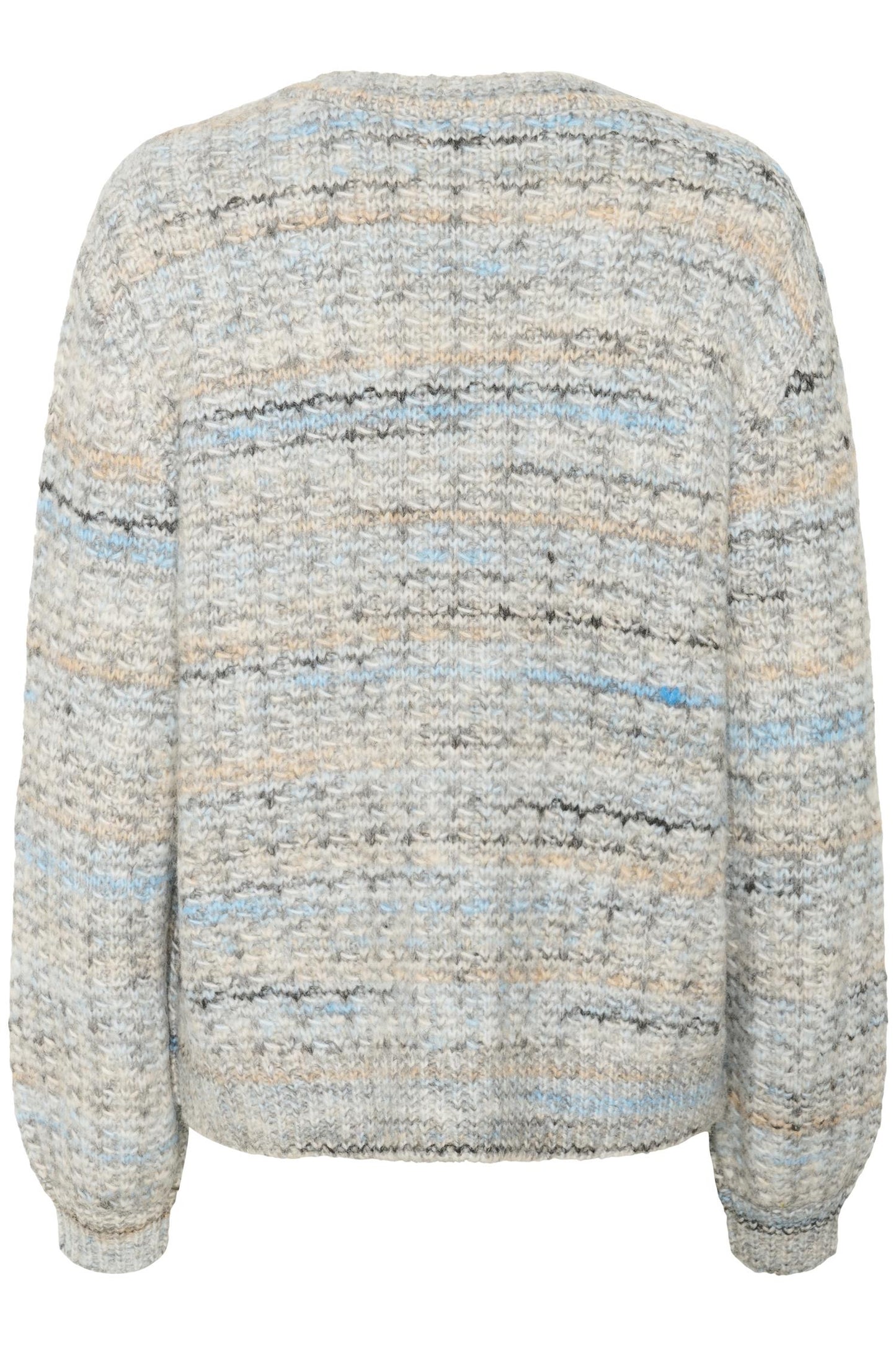 Culture Marble Pullover Grey Blue Mix