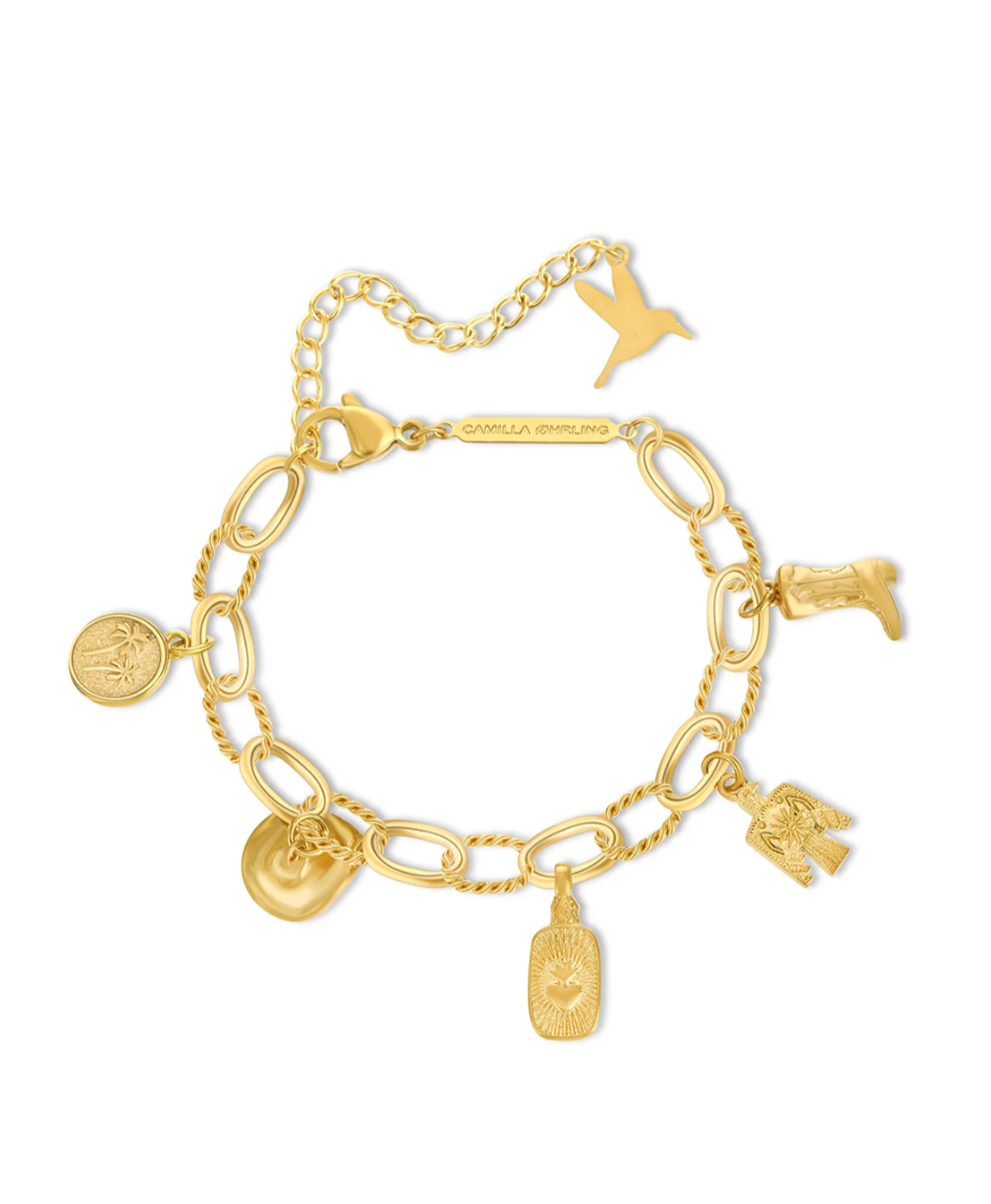Farmhouse Camilla Øhrling Charms Bracelet Gold