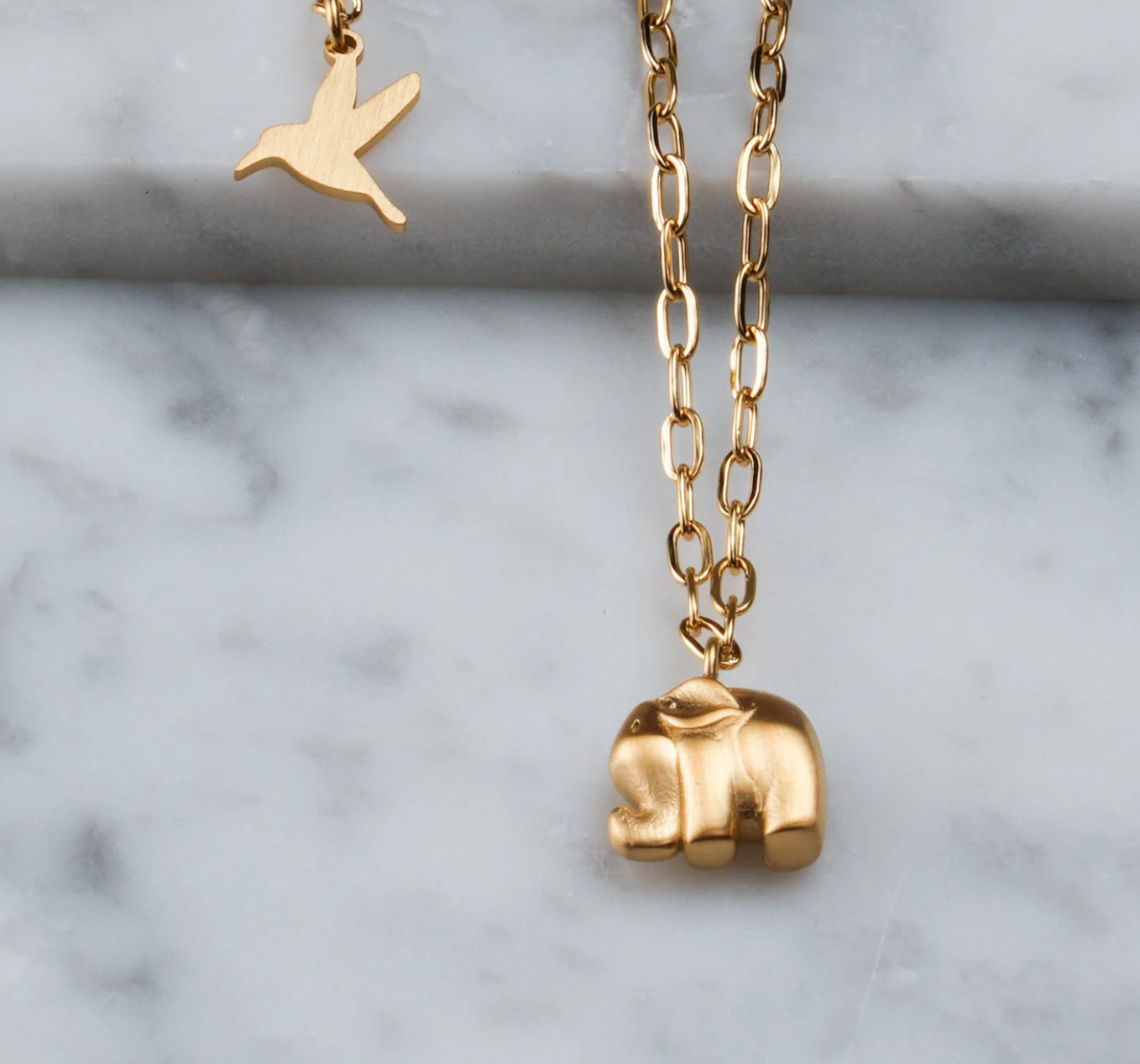 Farmhouse Camilla Øhrling Baby Elephant Necklace