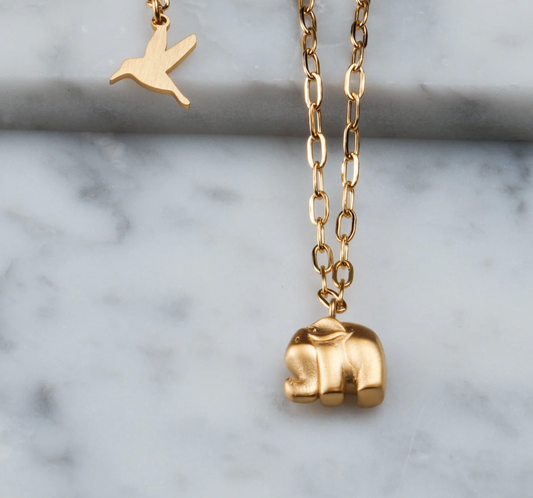 Farmhouse Camilla Øhrling Baby Elephant Necklace