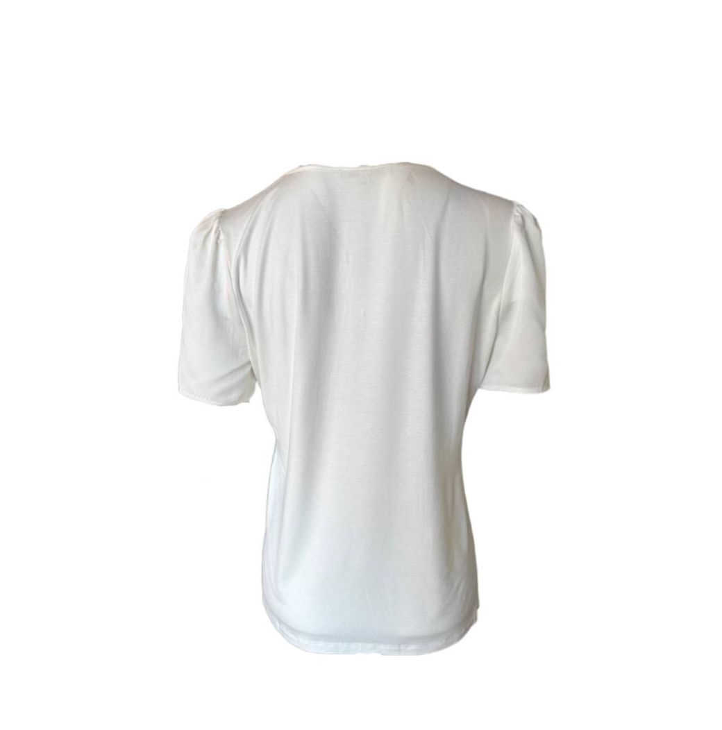 Amuse by Veslemøy Ella Silkebluse Offwhite