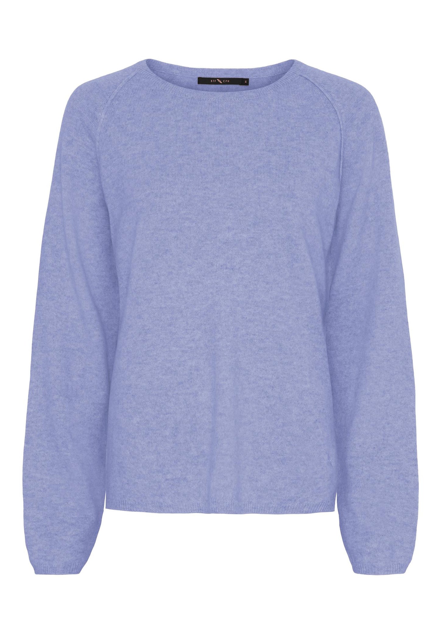 Notyz Mia Cashmere Pullover Lavender Blue Melange
